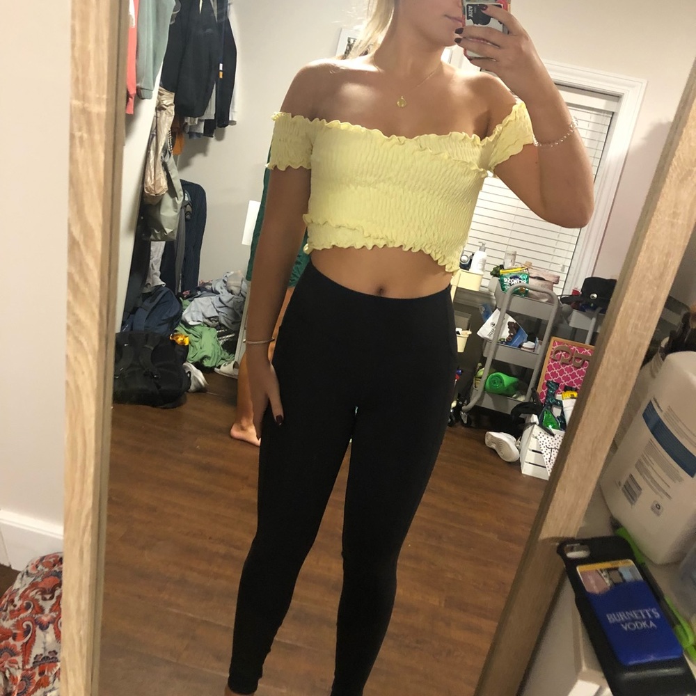 Free people smocked top
